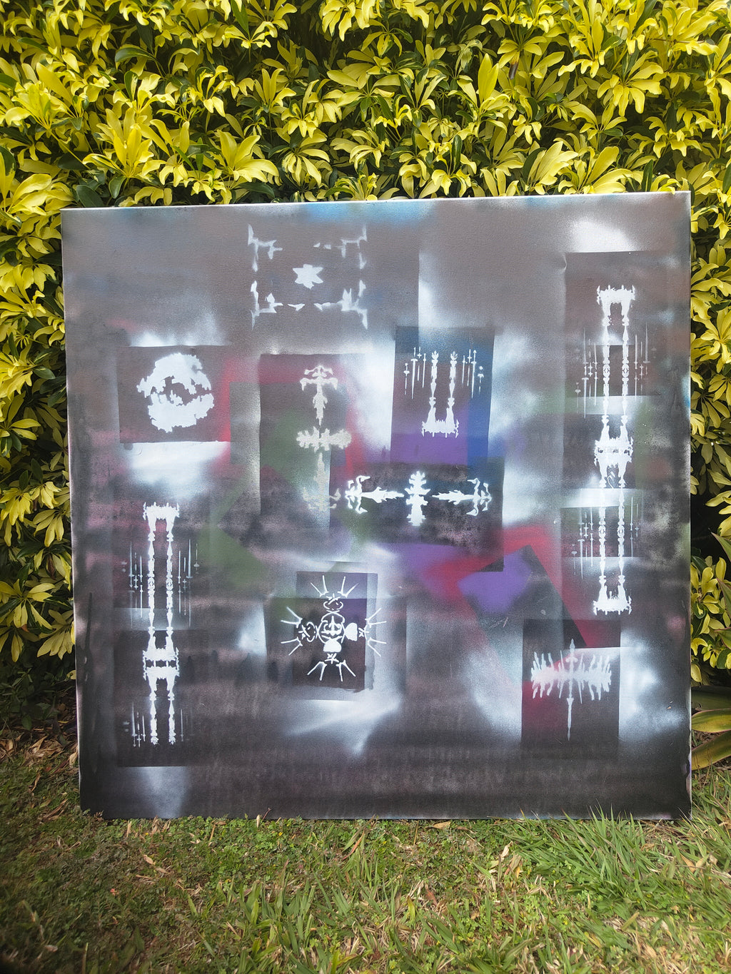 "Latent entropy" 90cm x 90cm