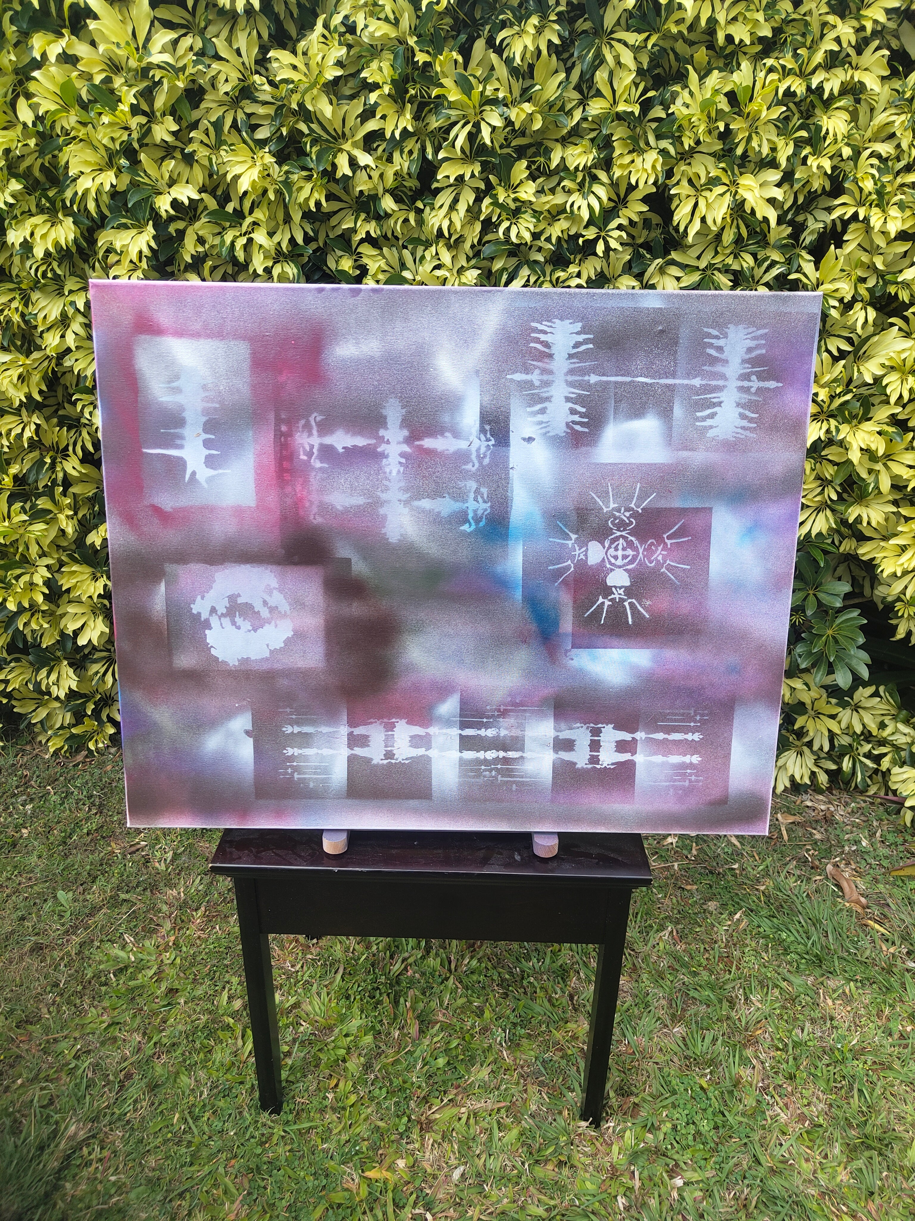 "Collective senses" 60cm x 75cm