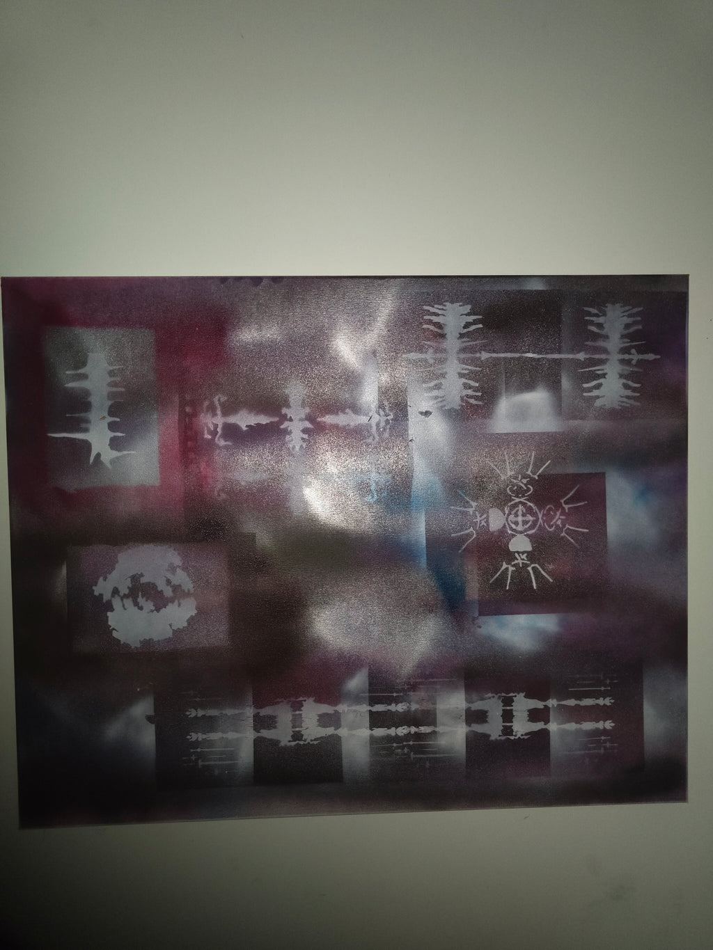 "Collective senses" 60cm x 75cm